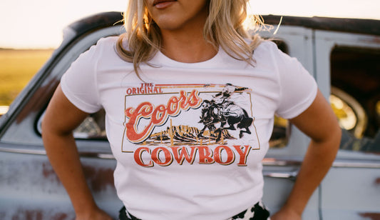 Coors Cowboy Graphic Tee