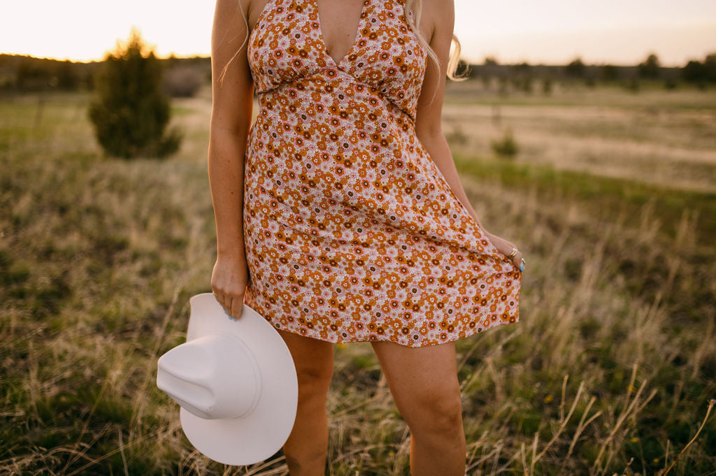 Daisy Halter Dress