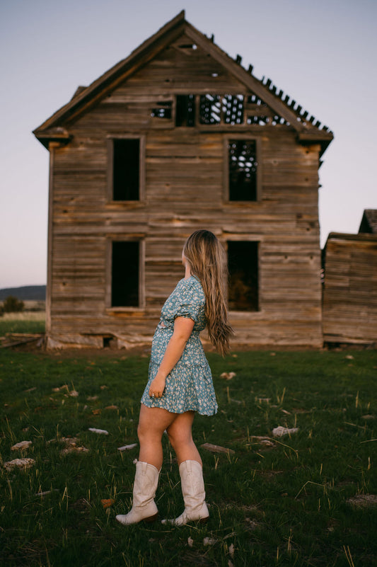 Paisley Babydoll Dress