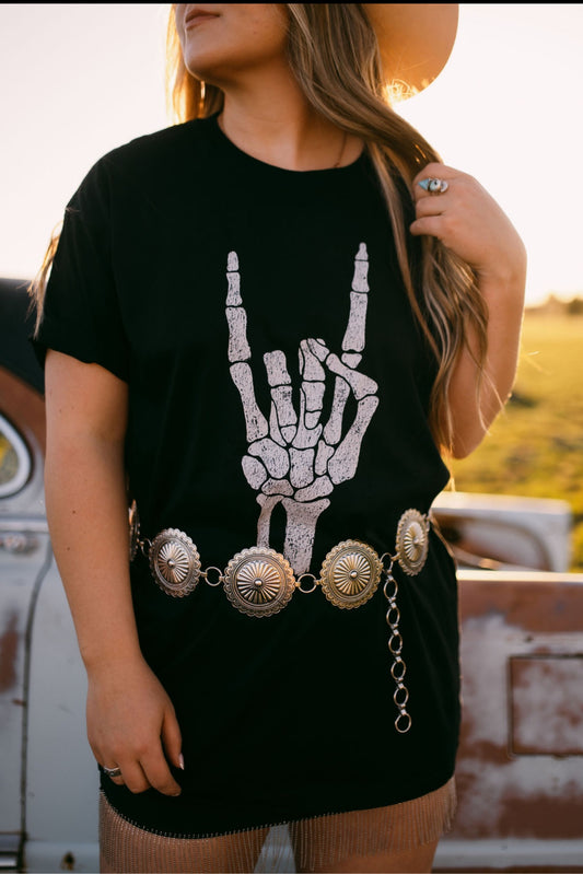 BLK Skeleton Graphic Tee