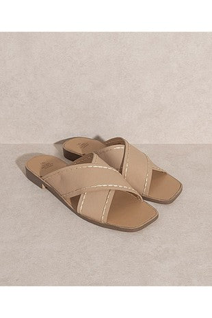 Suzi Sandals in Tan